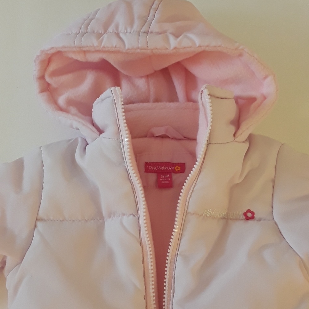 Pink Platinum Snowsuit 💕